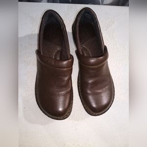 Born Chocolate Brown Clogs